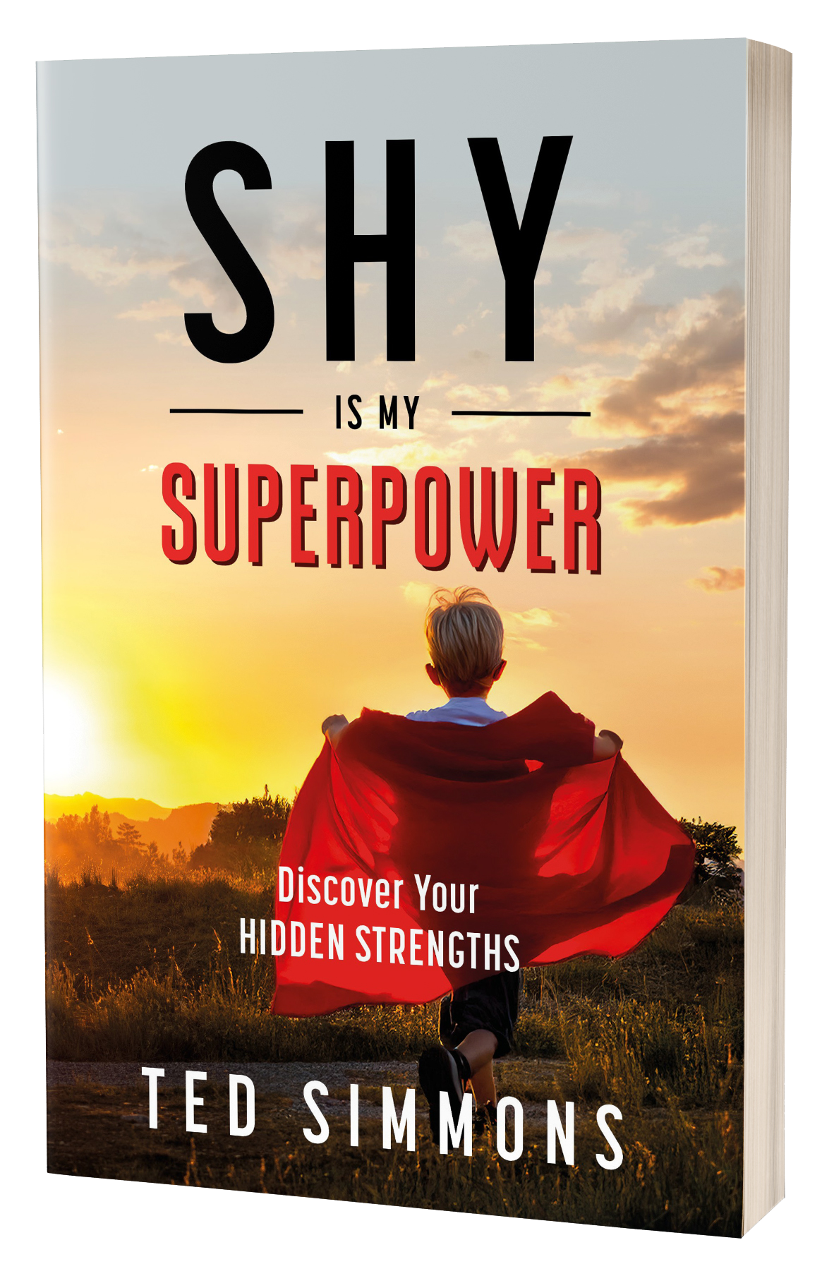 Shy is my Superpower 3d book cover