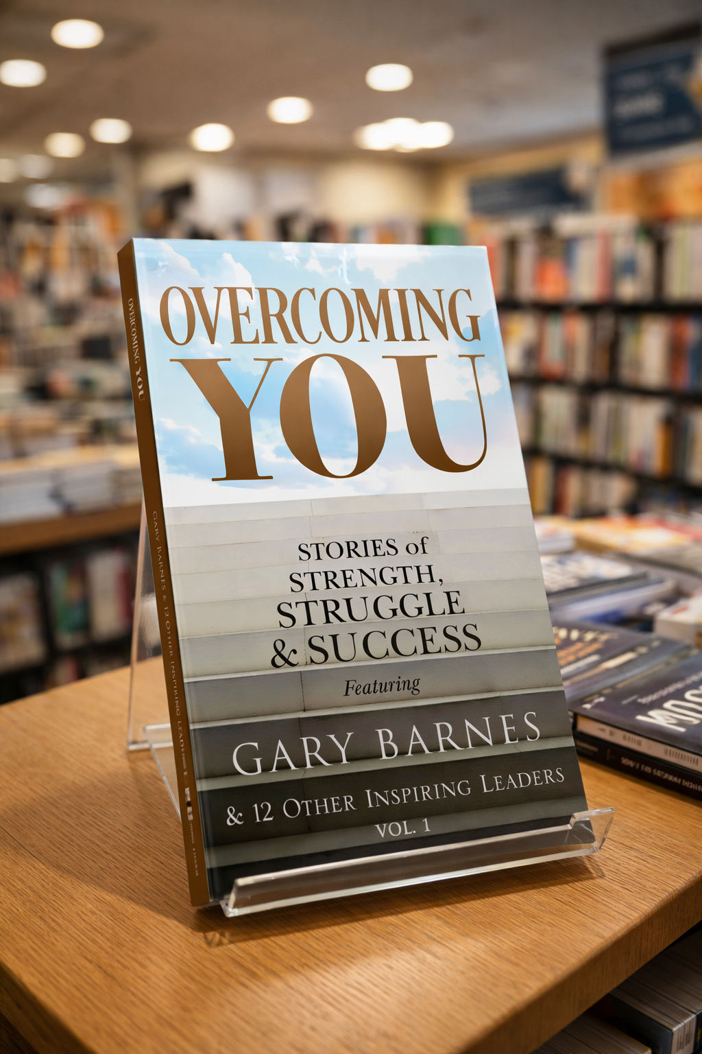 shy guy sitting and watching group talk