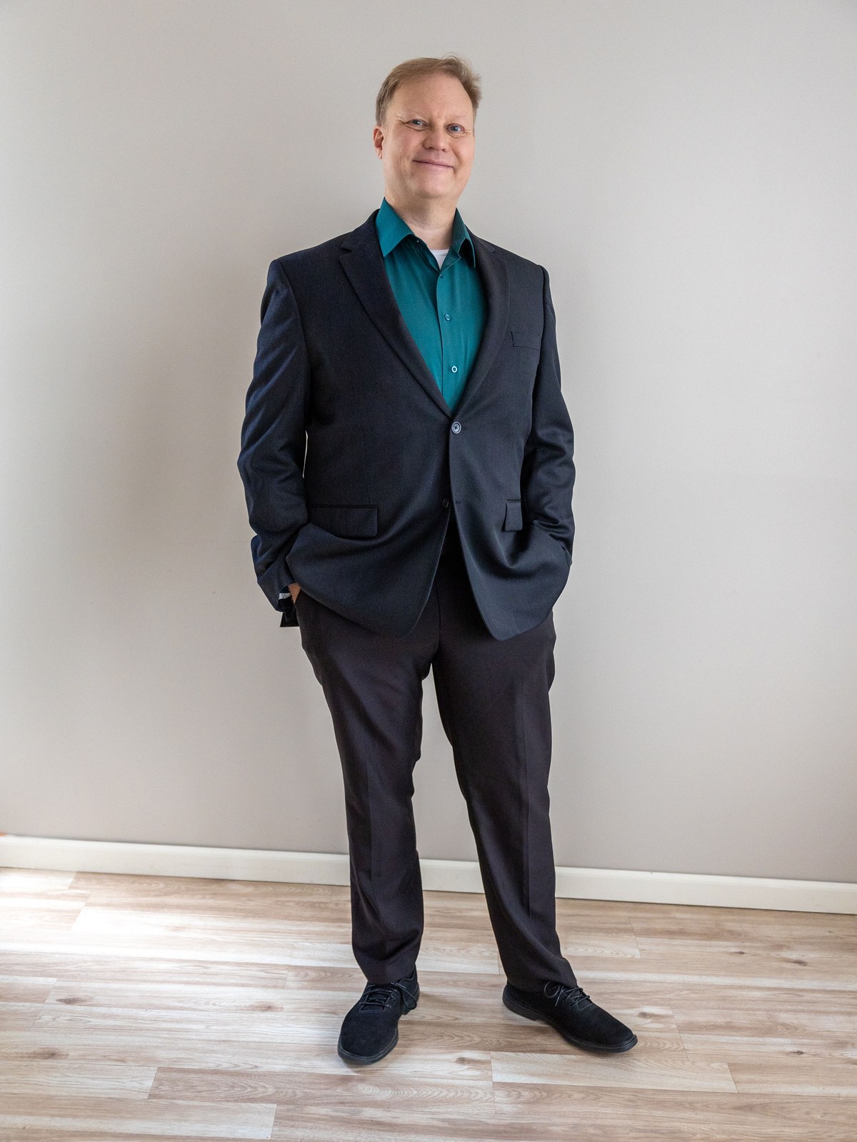 Ted Simmons author portrait for Shy Is My Superpower